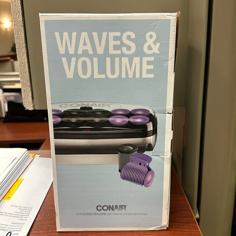 Conair flocked rollers - Picture 1 of 3